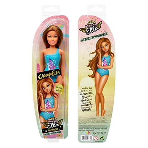 Dream Ella Splash Doll - 29 cm Brown Hair