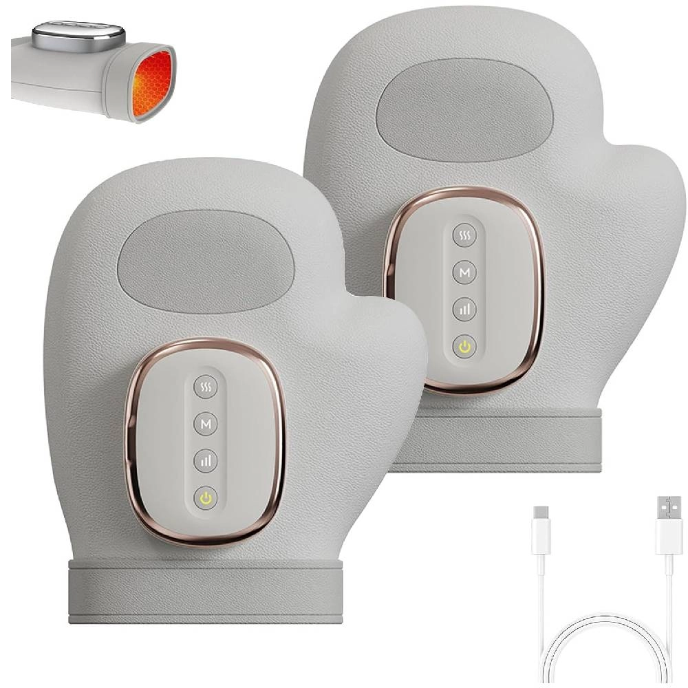 ZOOMEE STORE Hand Massager - Cordless 3 Modes 5 Intensities 3 Heat Levels