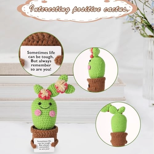 Crochet Cactus - 16.5 cm