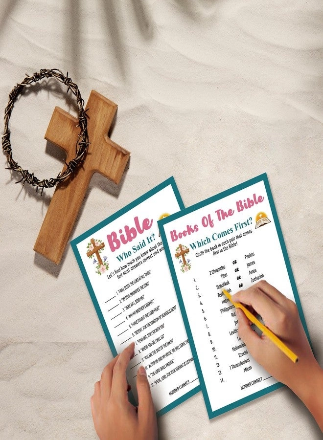 Bible Games - 30 durable cards