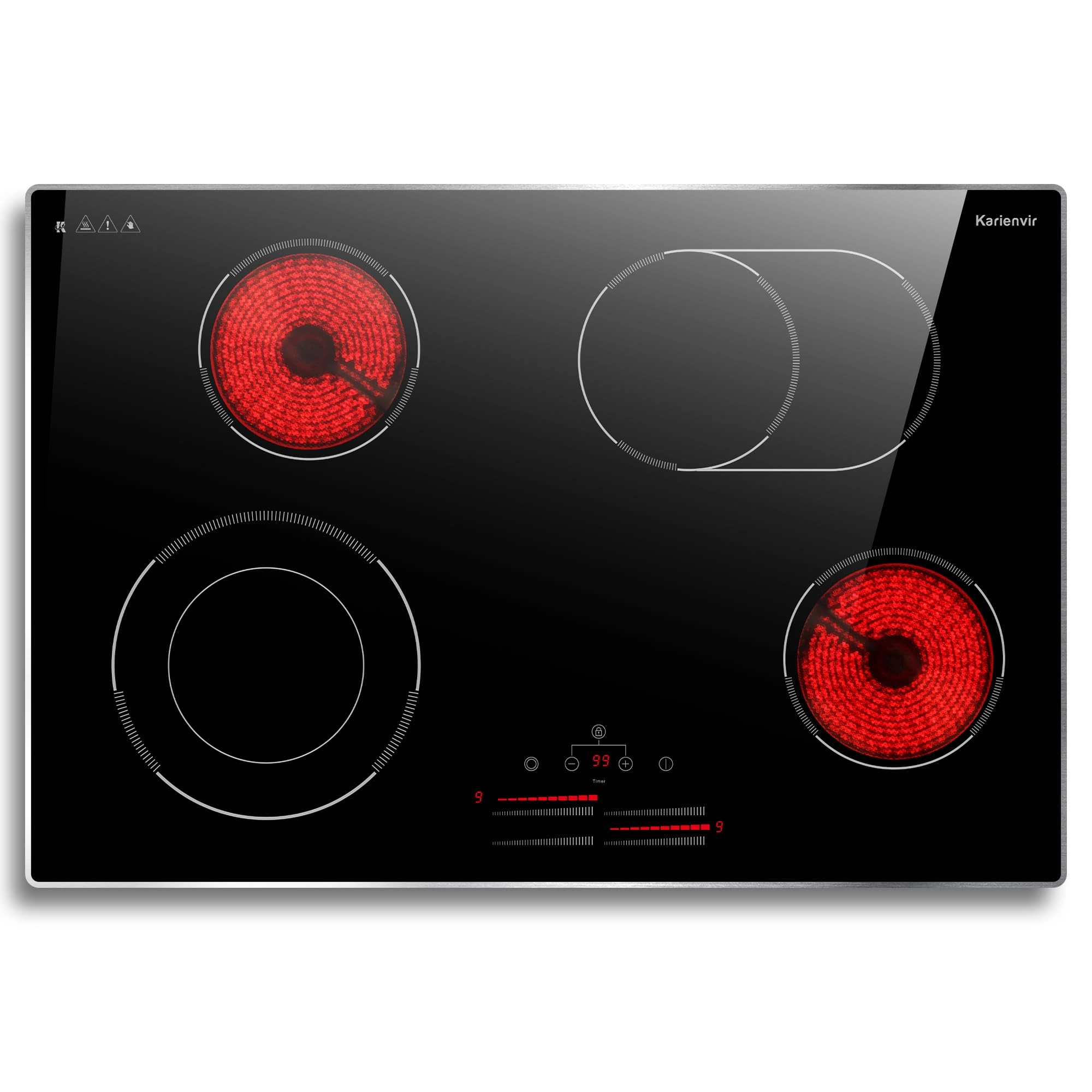 Karienvir KEC-D46663-BB Ceramic hob