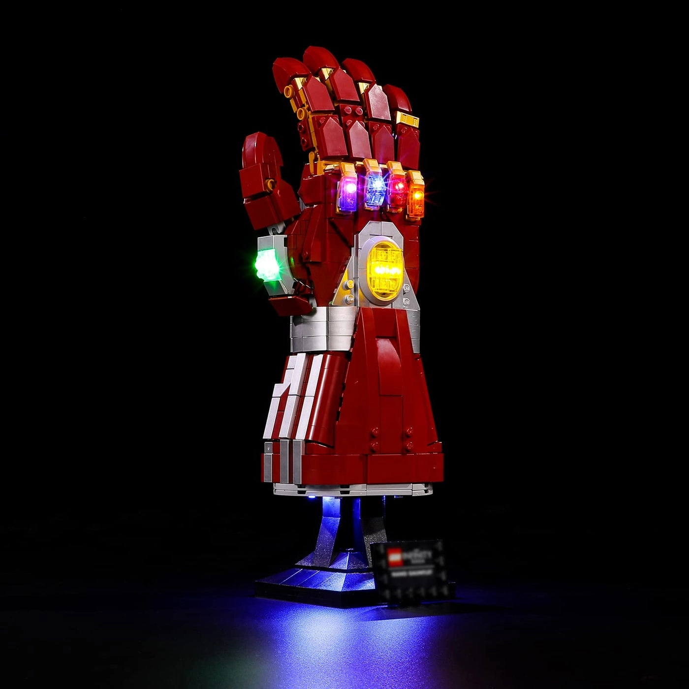 Led Lighting Kit for LEGO-76223 Nano Gauntlet