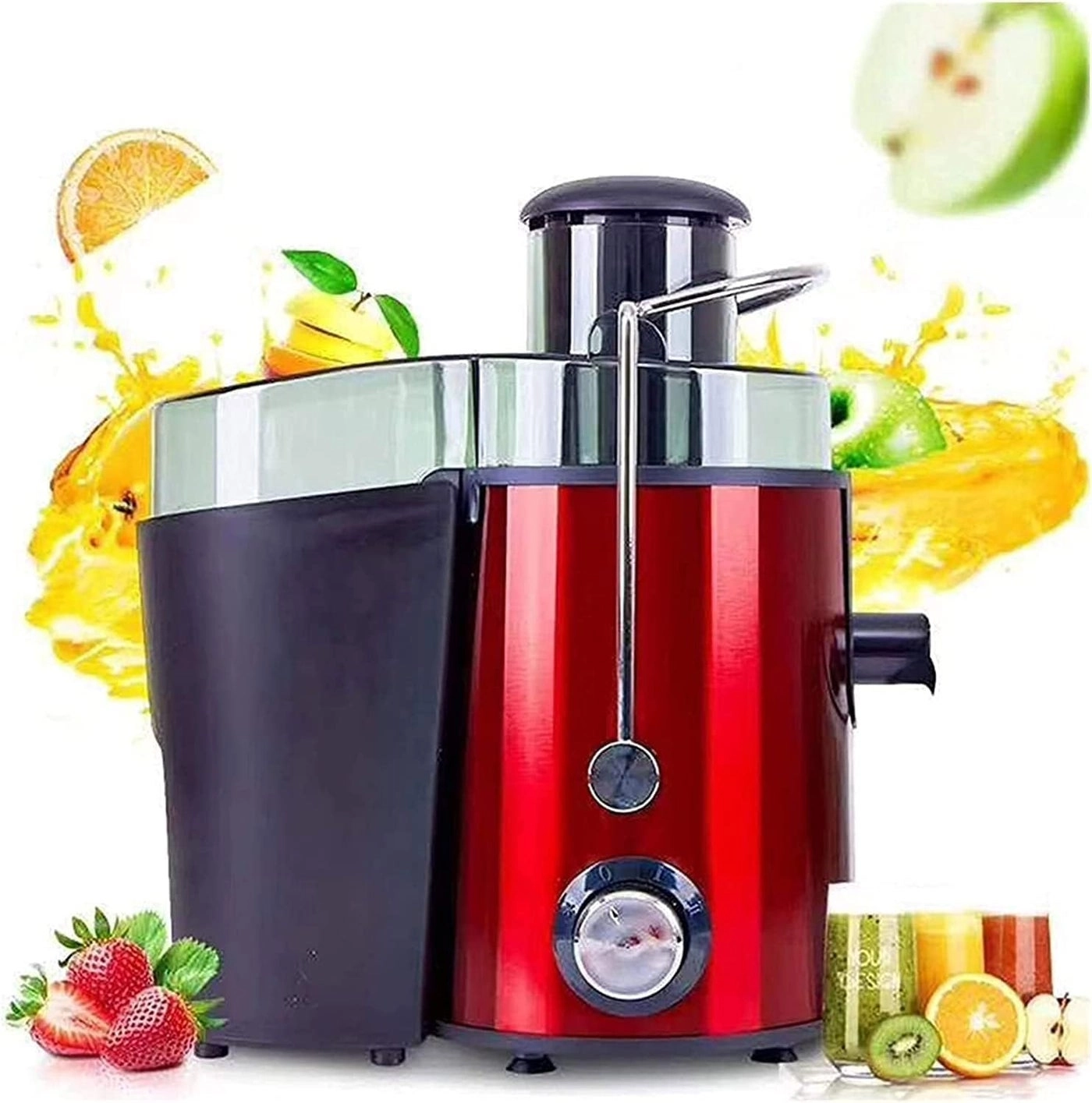 Electric Juicer & Personal Blender - Mini Countertop Low RPM