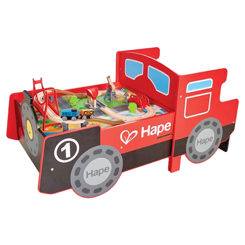 Hape Ride-On Engine Table - 32pcs