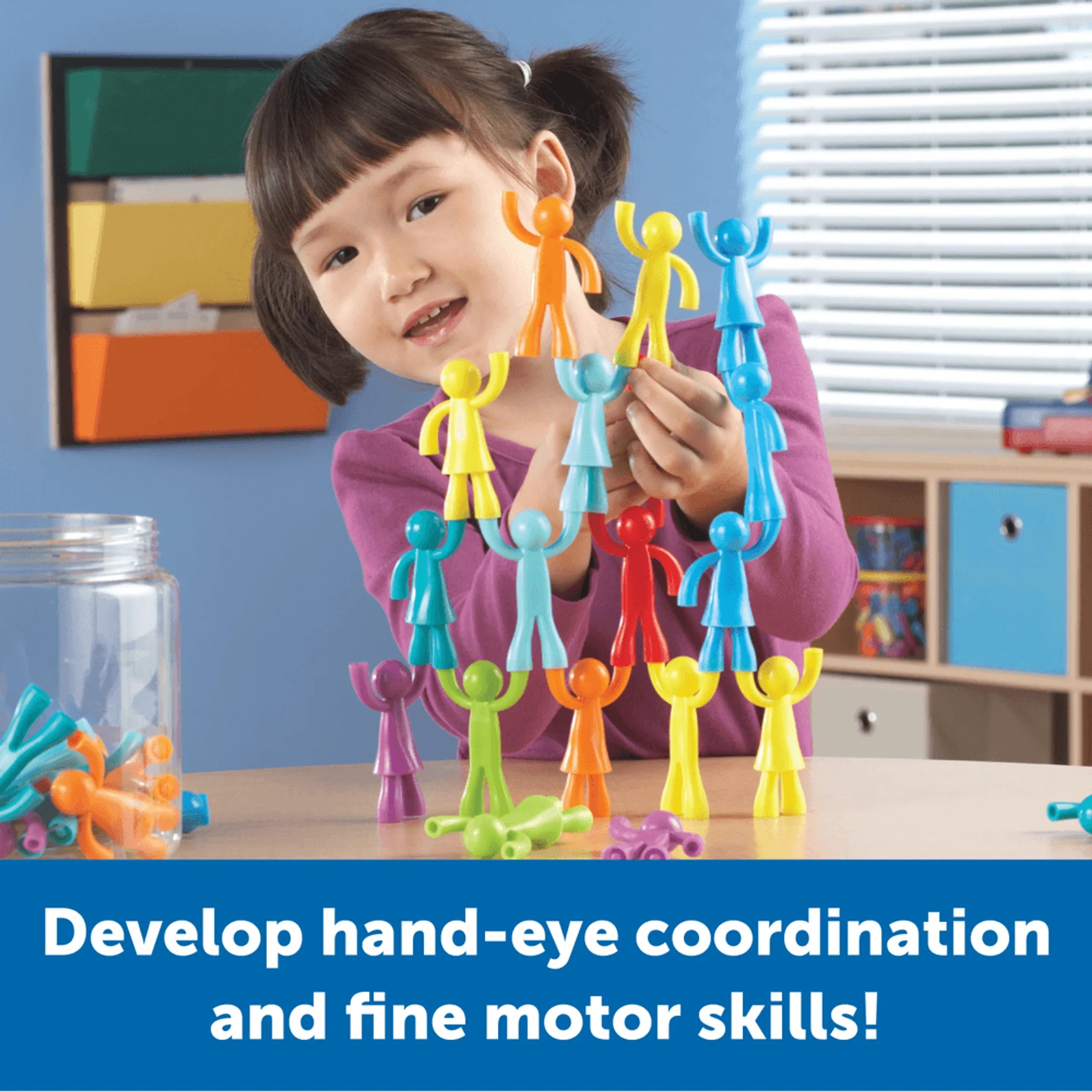 All About Me Buddy Builders - Suitable for 3 years and above 32 Pcs
