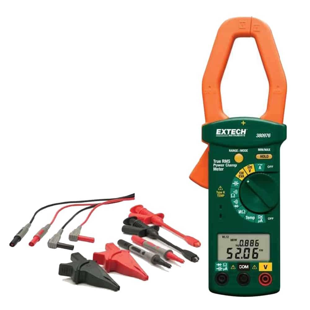 Extech 380976-K - 1000A CAT III 600V 40mm