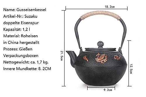 teapot - Cast Iron 800 milliliter