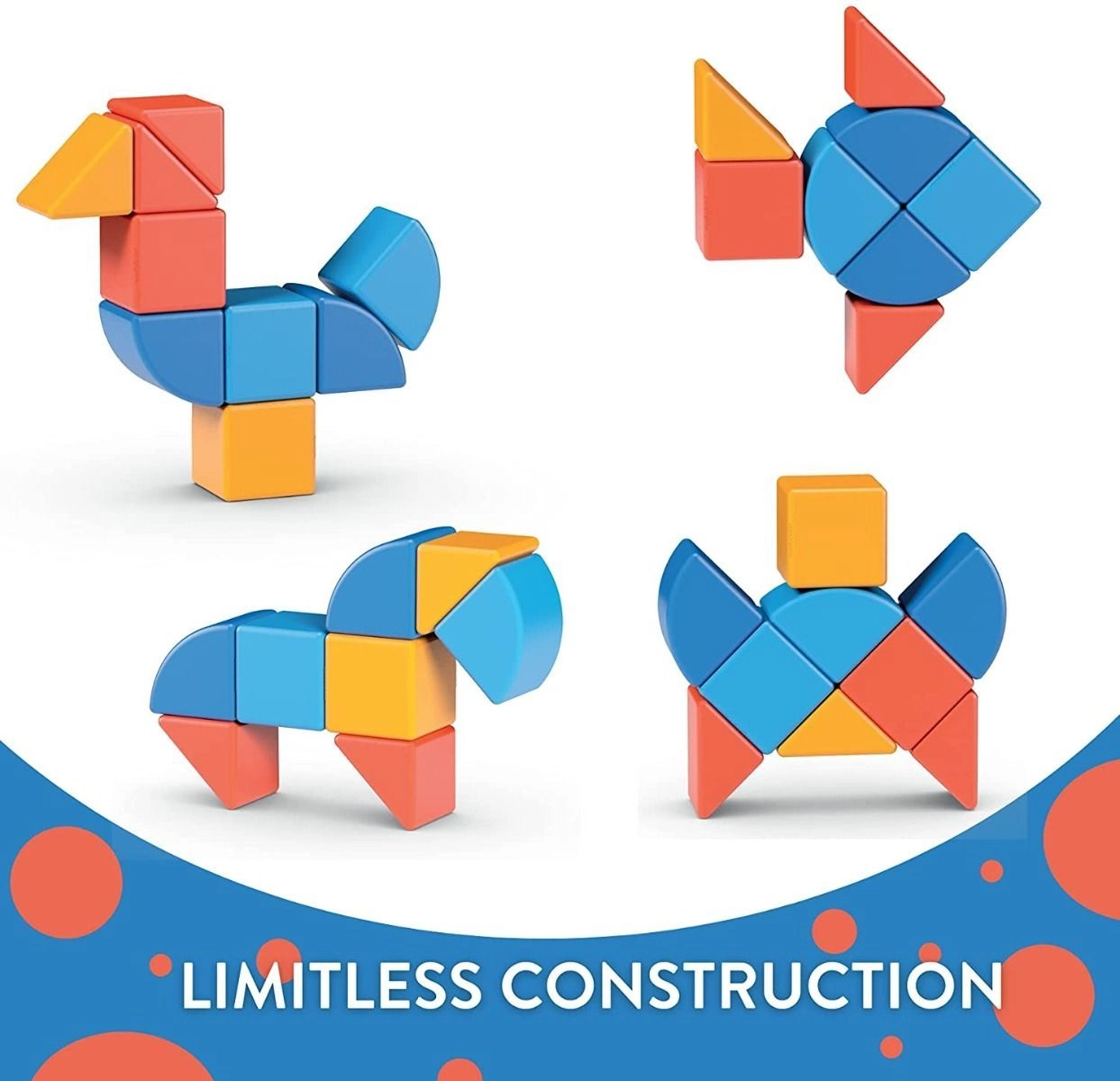 Magicube Jungle Animals - 12 months & above 9Pcs