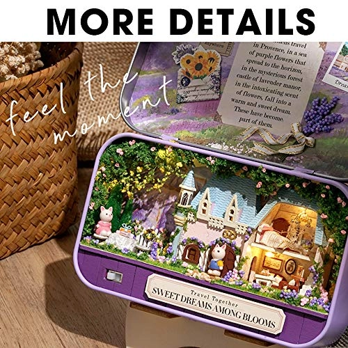 Box Theatre Doll House - Sweet Dreams Among Blooms 1:48 scale