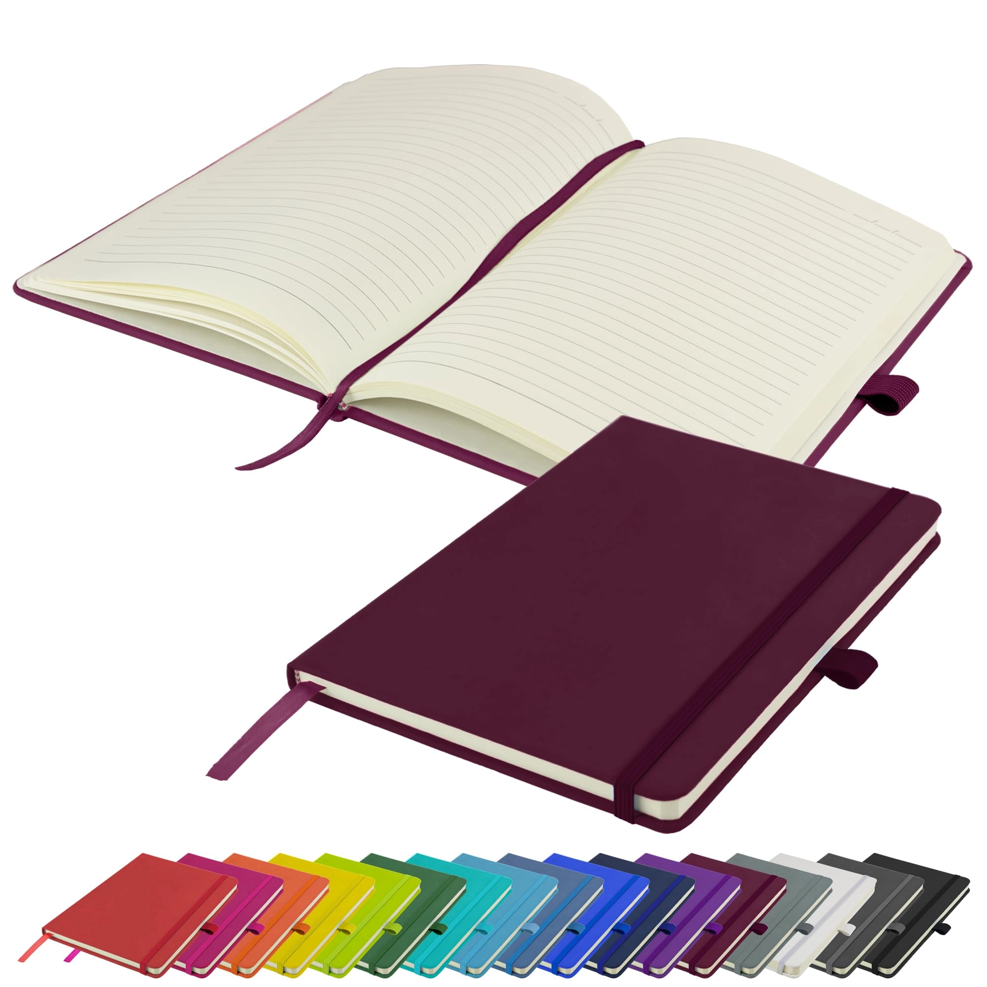 Notebook A5 Hardcover - Lined Pack