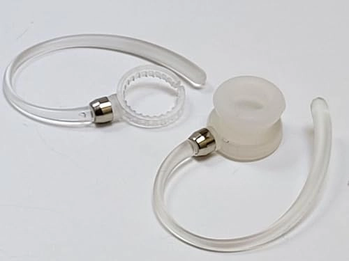 Earhooks - Noise Reduction for Motorola Boom3, Boom 2+, Boom, HX600, Elite Flip HZ720, H17, H17txt, H19, H19txt, HX550, H525, H520 Headsets