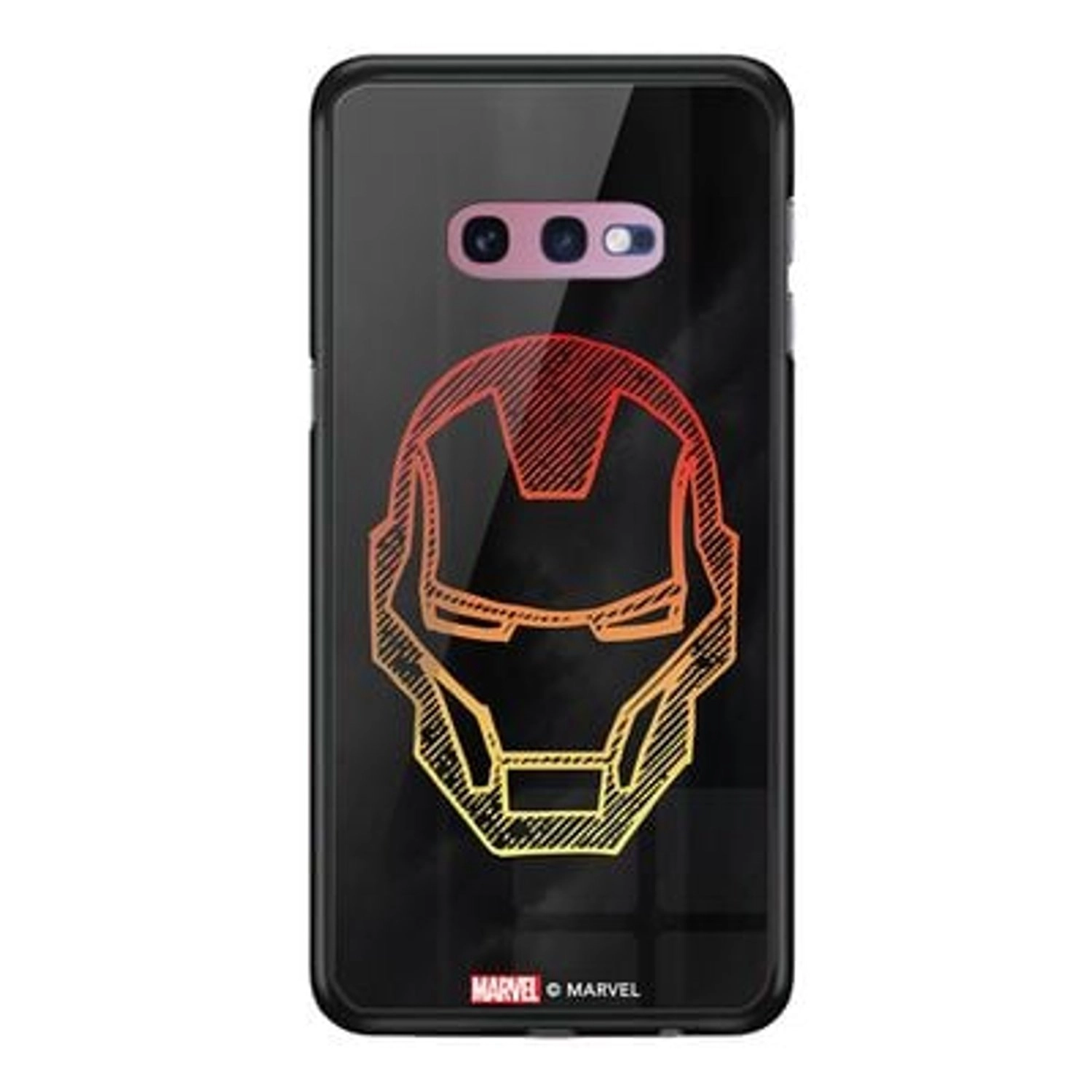 Wackylicious Iron Man Face Back Case for Galaxy S10e