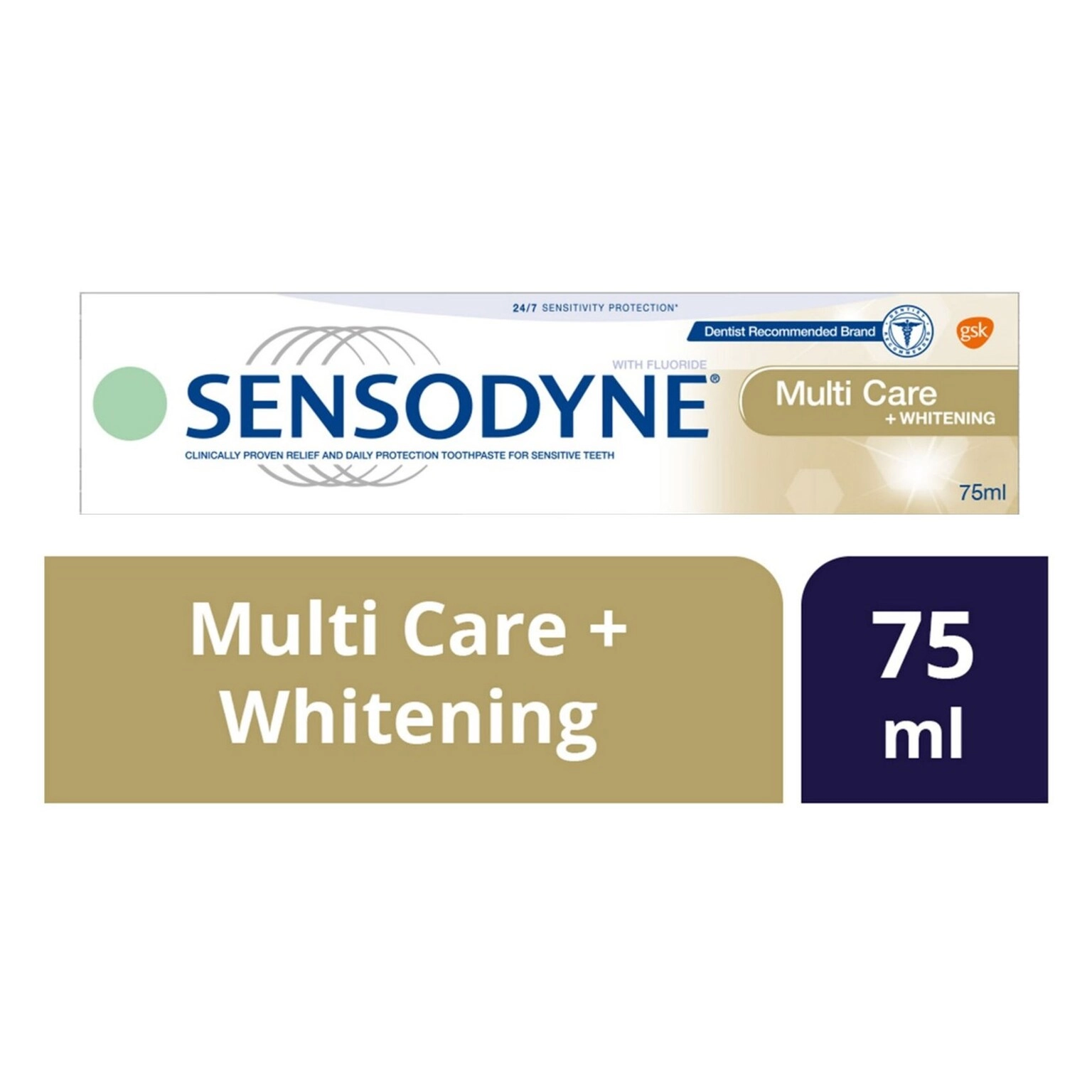 Multi Care Whitening Toothpaste 75ml