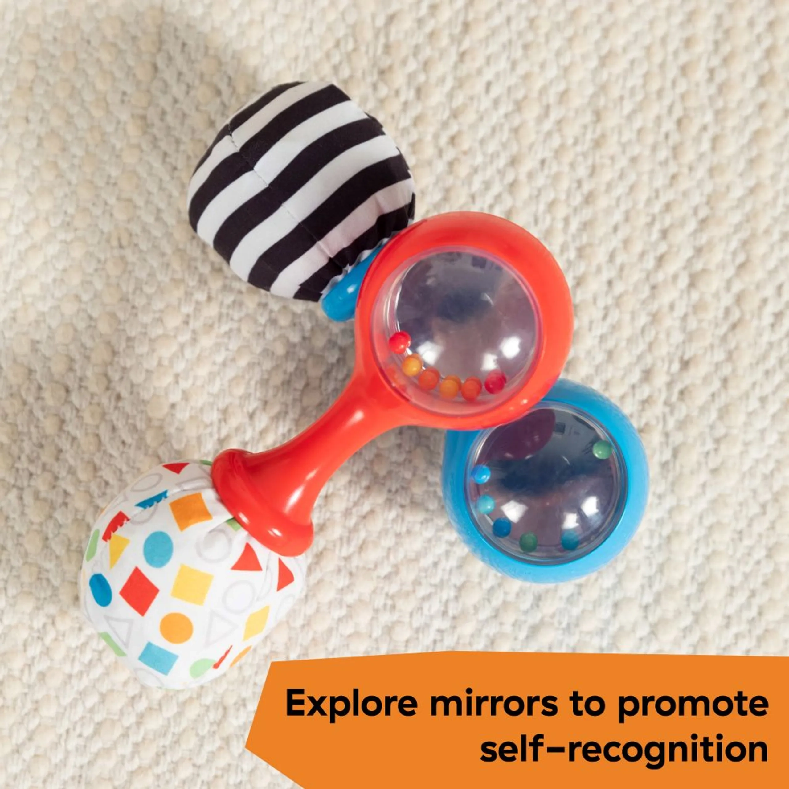 Shake & Groove Toy Maracas - 3 Months