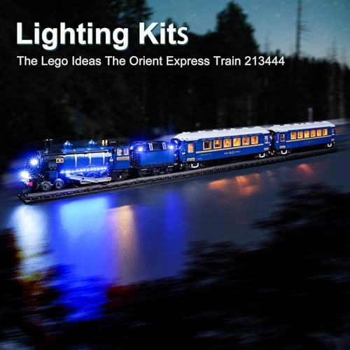 Light Kit for LEGO Ideas The Orient Express Train 21344