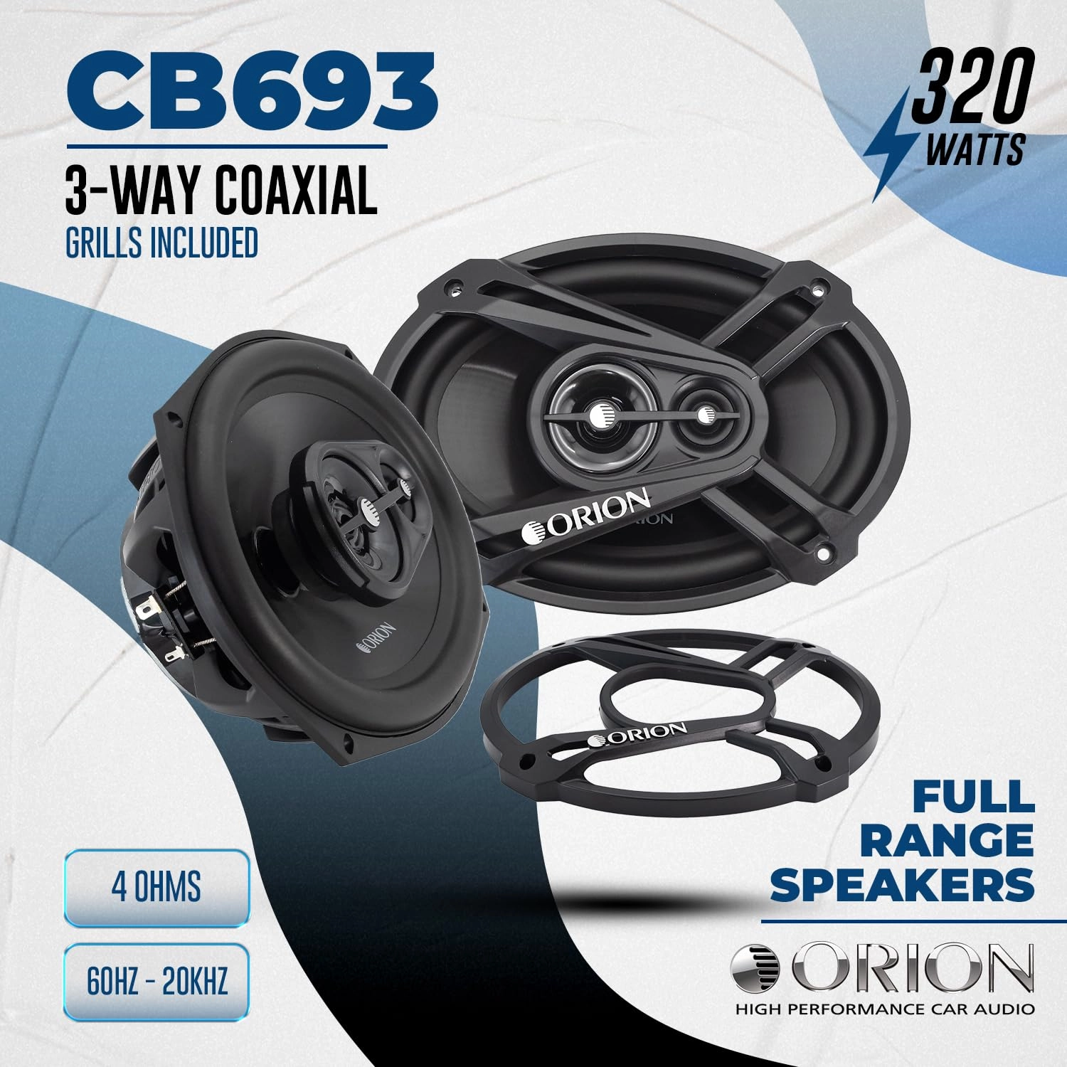 CB693 - 6.9 Inches 3-WAY