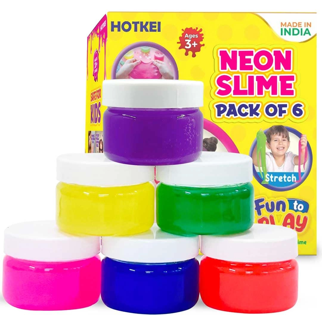 Anduril Retail Pvt. Ltd., Pune, Contact: 9359896059, Support@livebetterindia.com Slime Kit - 3 to 10 Years 6 pcs