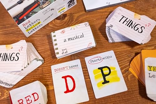 Red Letter Yellow Letter - English 10 years and up