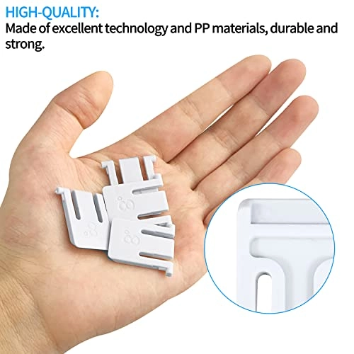 Keyboard Support Feet Legs Replacement Kit - 4pcs White