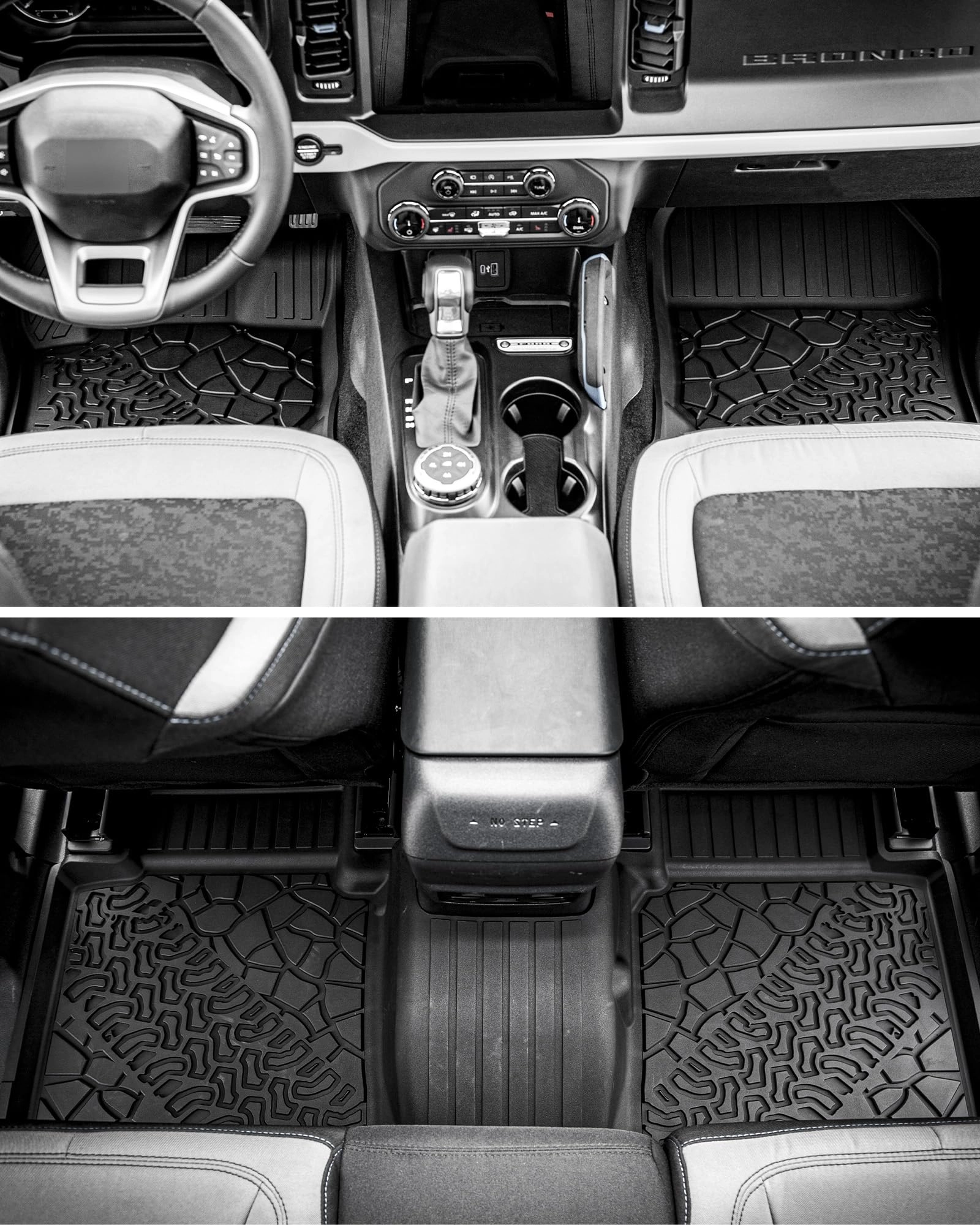Floor Mats - Ford Bronco 2 Door 2021-2025 2026