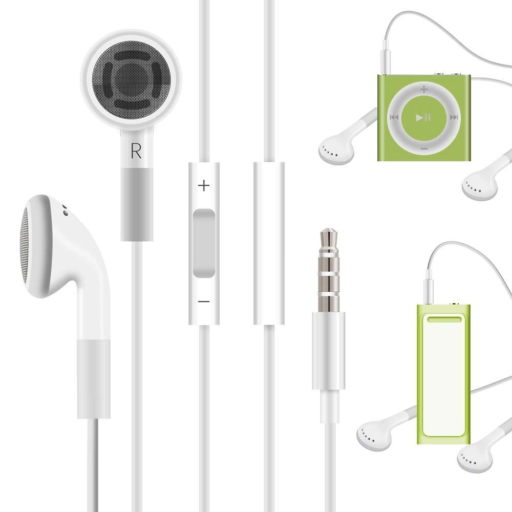 Jelanry 3.5mm Earphone Earbuds Headphones Wired Earbud