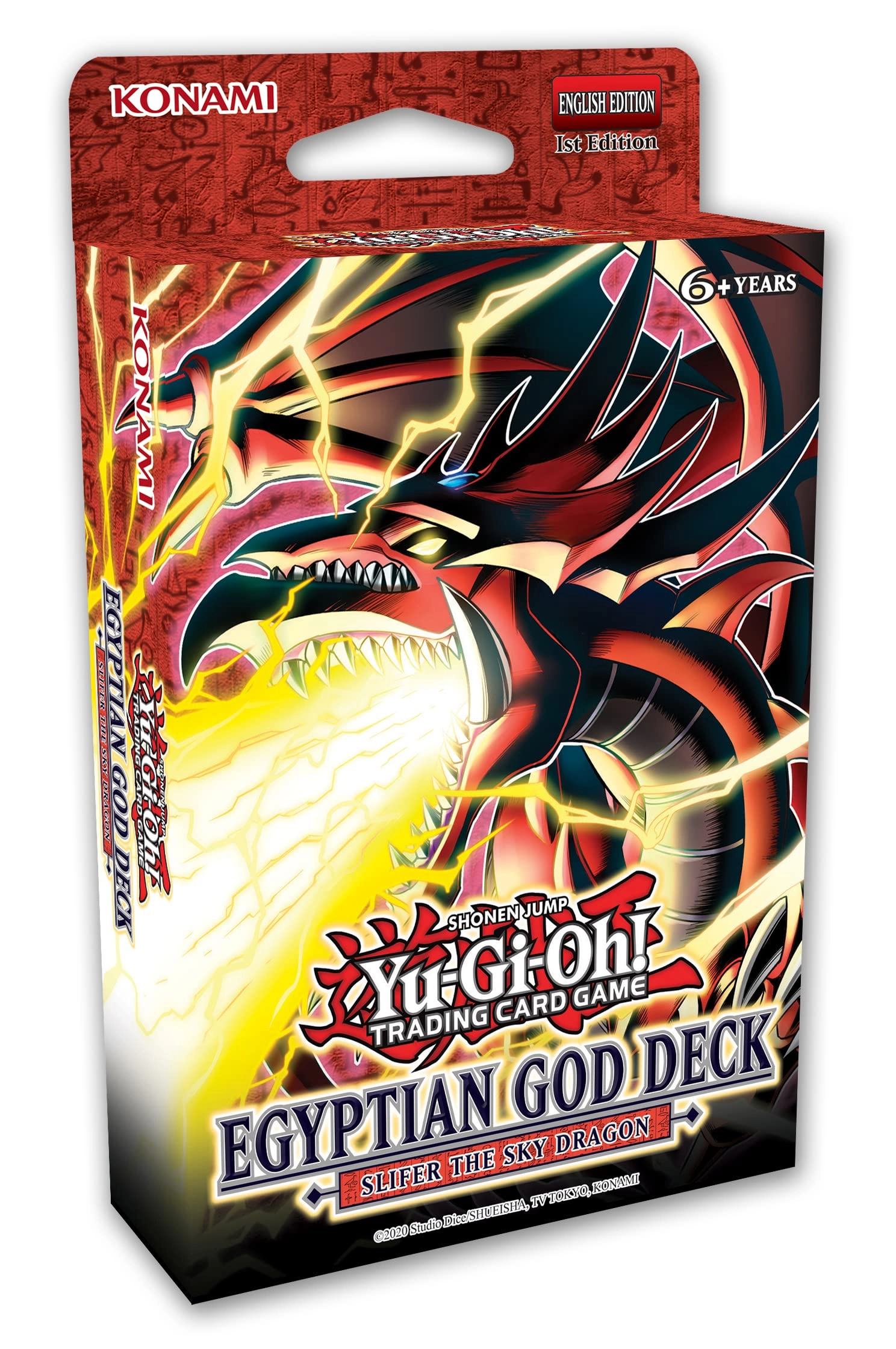 Egyptian God Deck Unlimited Slifer The Sky Dragon Reprint - English 40pcs