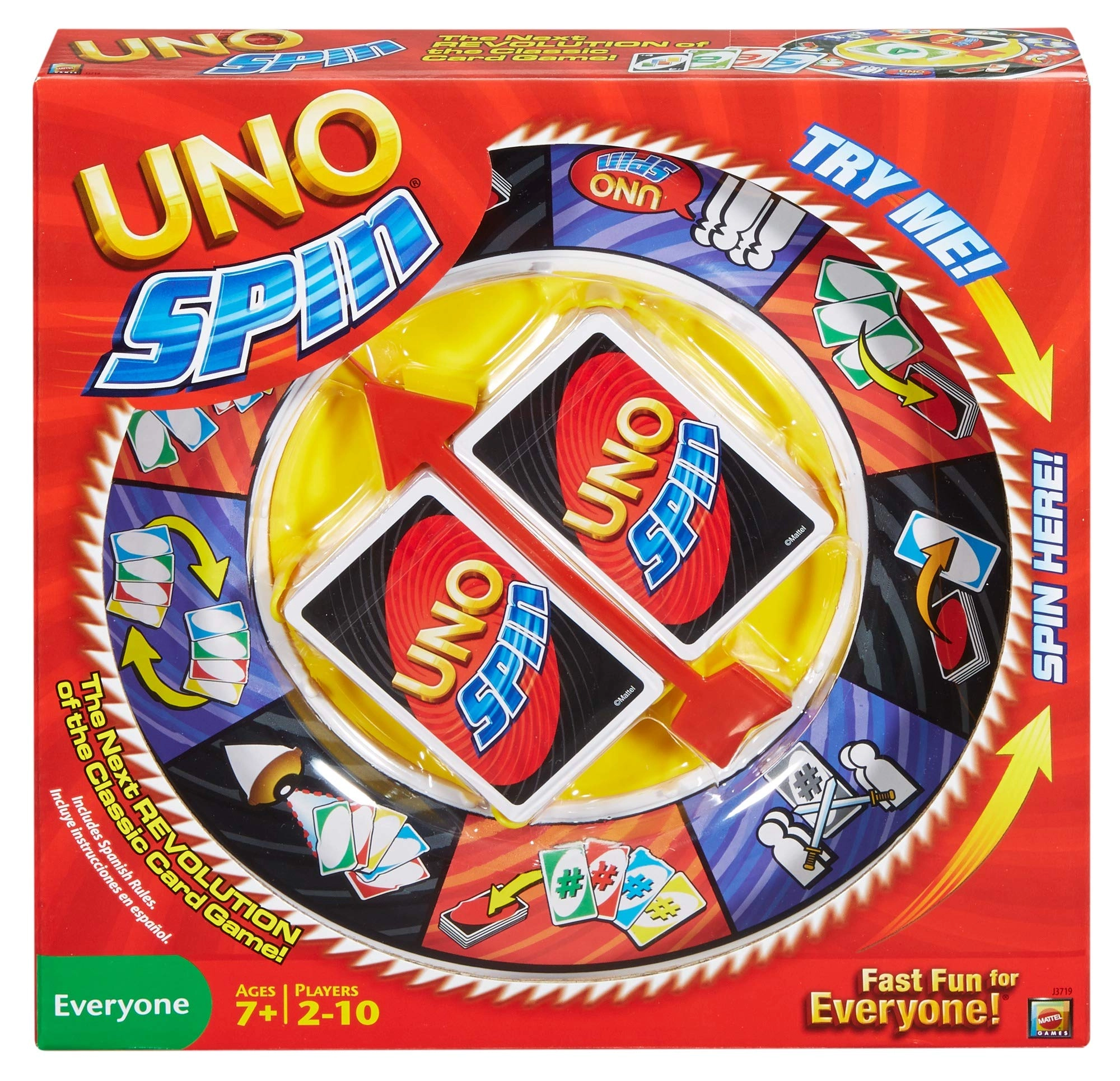 Mattel Games UNO Spin