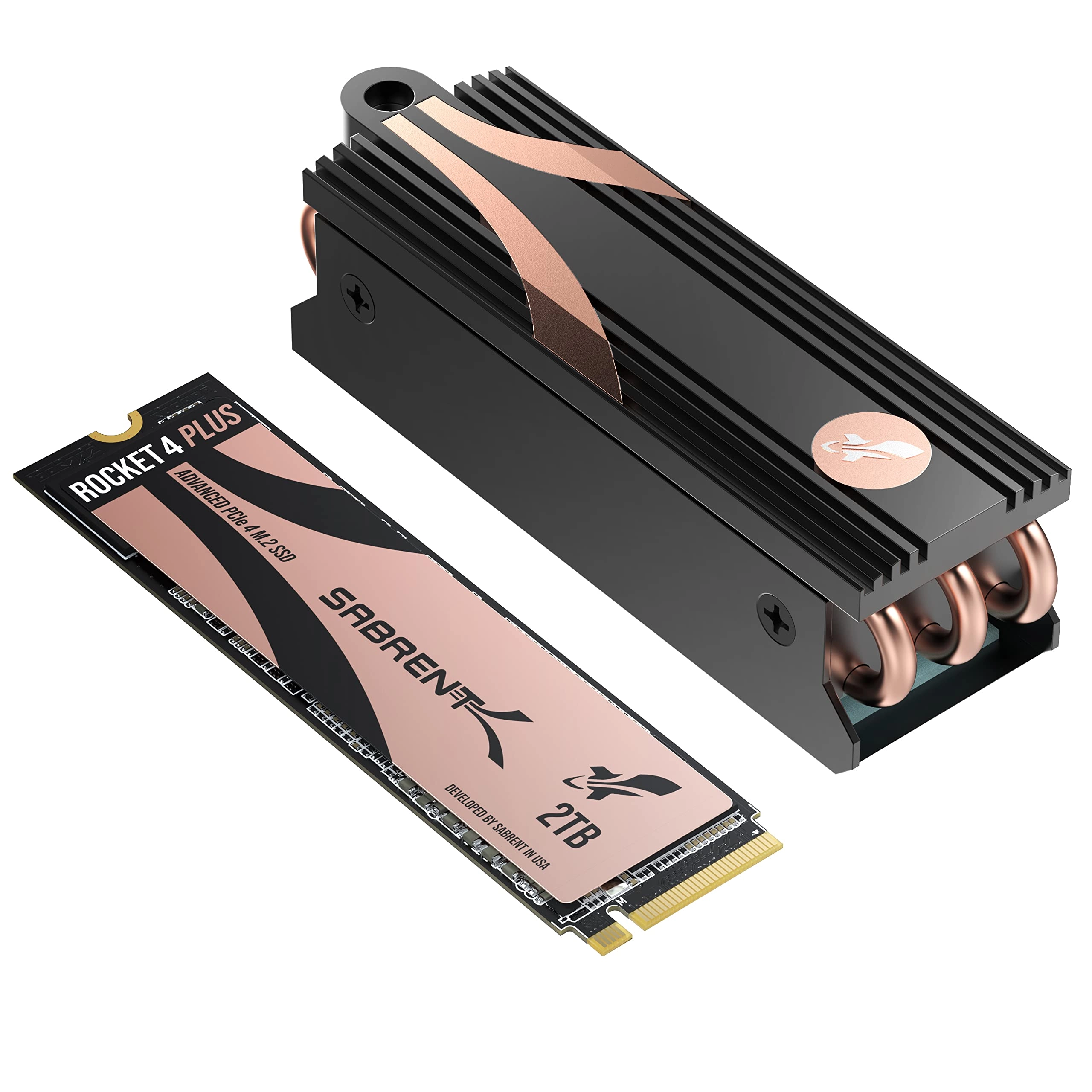 Sabrent Rocket 4 Plus - 2TB M.2 + NVMe heatsink