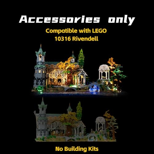 LED Light for LEGO 10316 - Acrylonitrile Butadiene Styrene 1