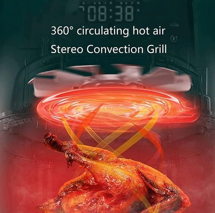 Digital Touch Air Fryer - 6 Liters
