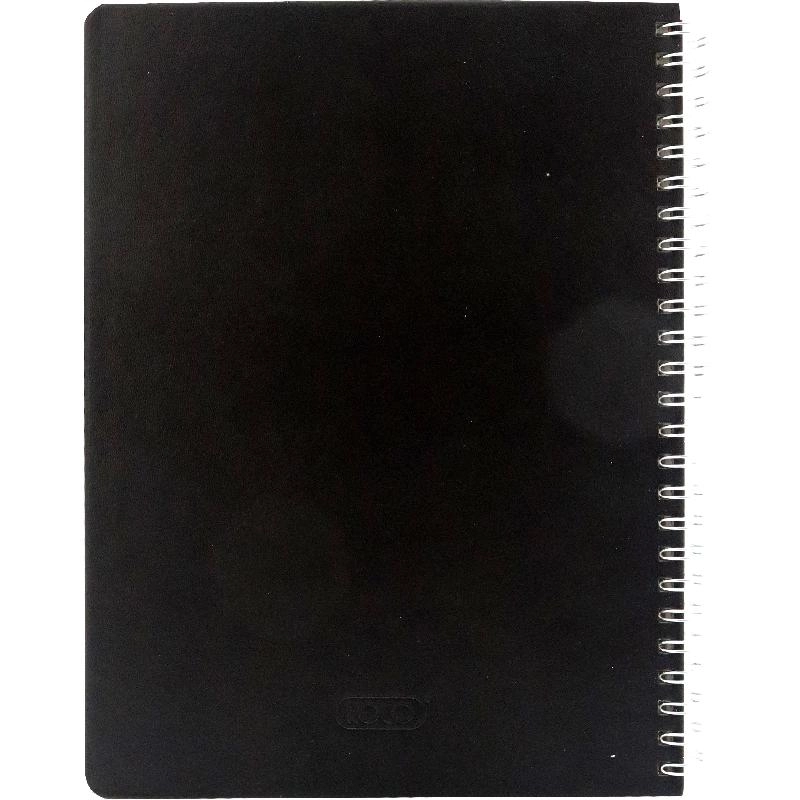 Notebook 19 X 26 cm Spiral - Grid 100 Sheets
