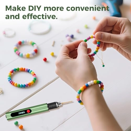 Mini Drill Pen - 3-Speed Rechargeable 10 Small Drill Bits