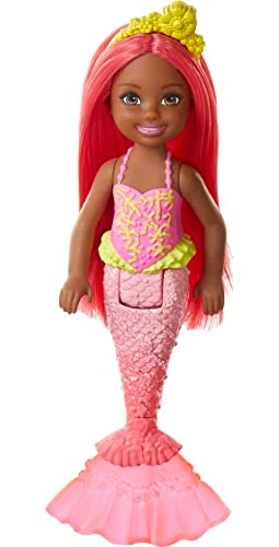 Barbie Dreamtopia Chelsea Mermaid Doll - 6.5-Inch Multicolor Ages 3+
