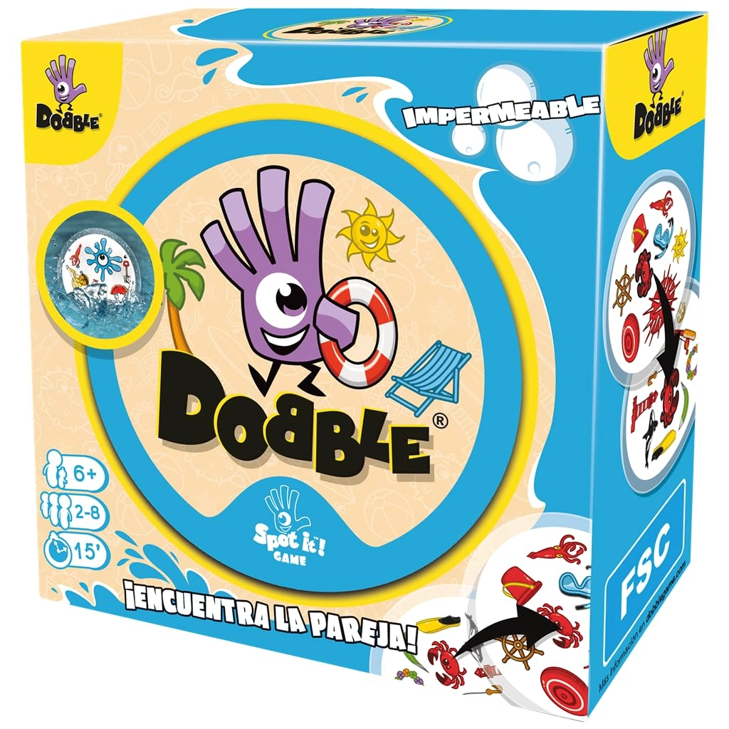 ZYGOMATIC Dobble Waterproof - Castilian 6 years and up 1 piece(s)