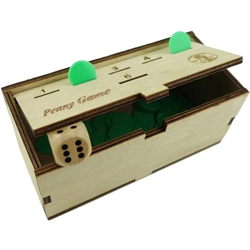 Penny Game - Wood Box