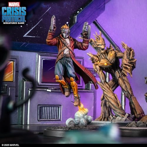 Marvel: Crisis Protocol Guardians of The Galaxy Affiliation Pack - Tabletop Superhero Game