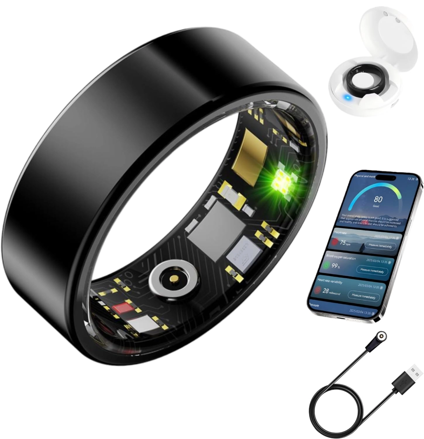 BKWAT Smart Ring
