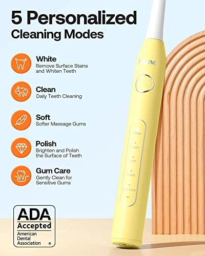 D2 - 40000 movements per minute 8 Replacement Heads 5 Modes