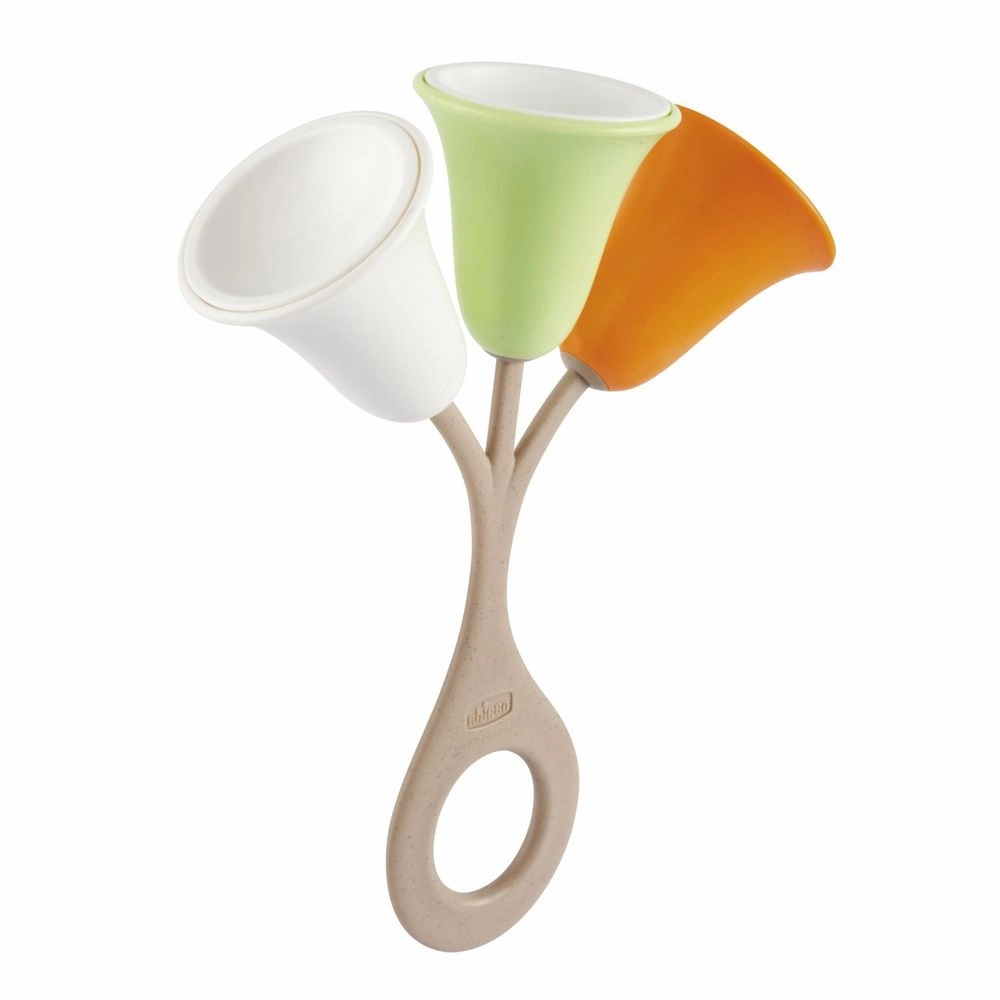 Chicco Tulip Rattle Tulip Rattle - 3 Months 60% recycled plastic