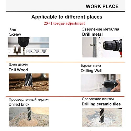 Professional Cordless Drill - 36VF 45Nm 2-Speed