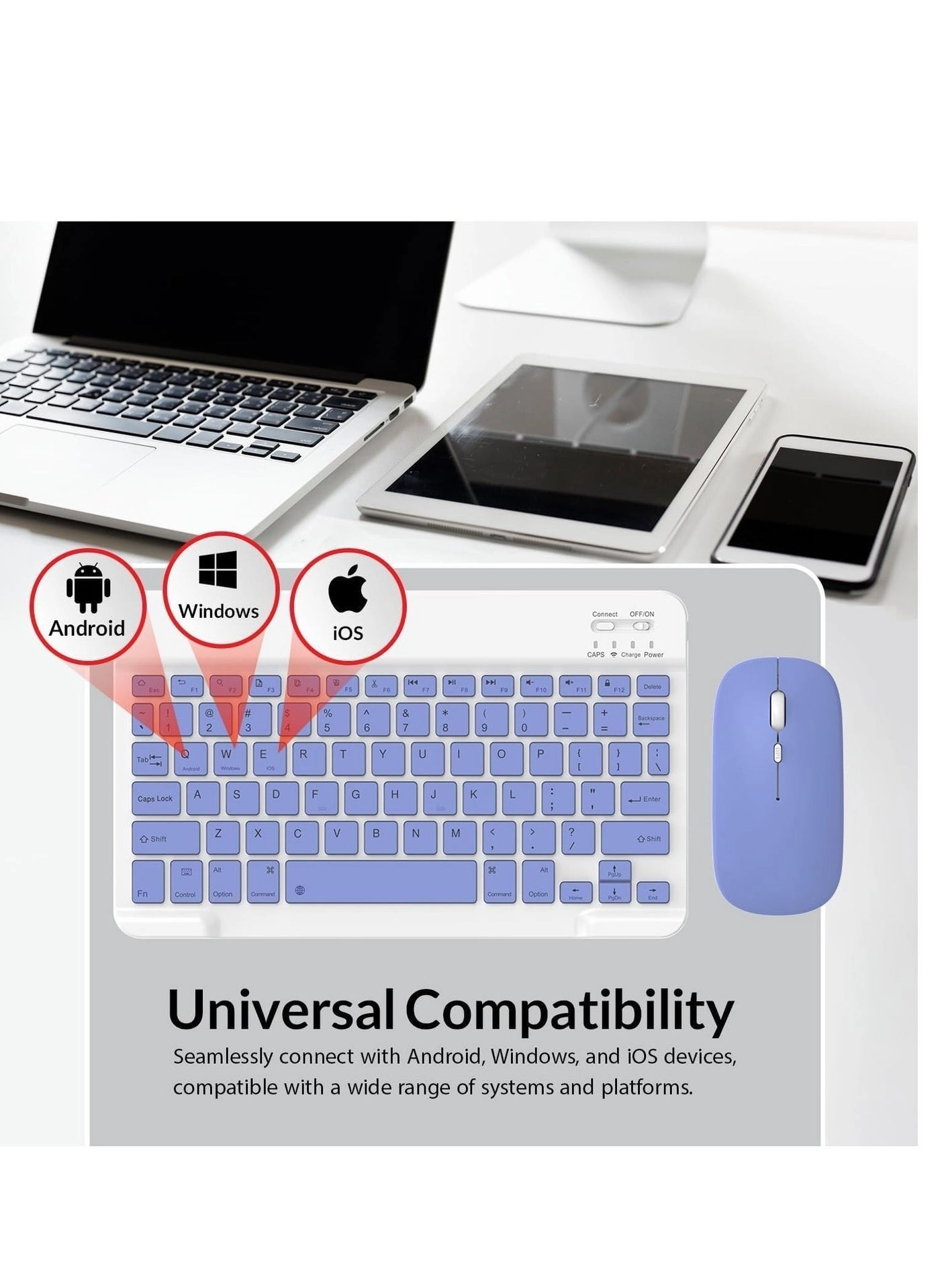 Keyboard and Mouse Combo - US Wireless