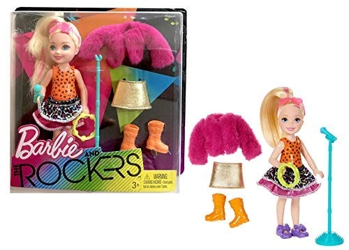 Mattel Chelsea Doll - 5.5 inches Pink Streaked Blonde Ages 3+