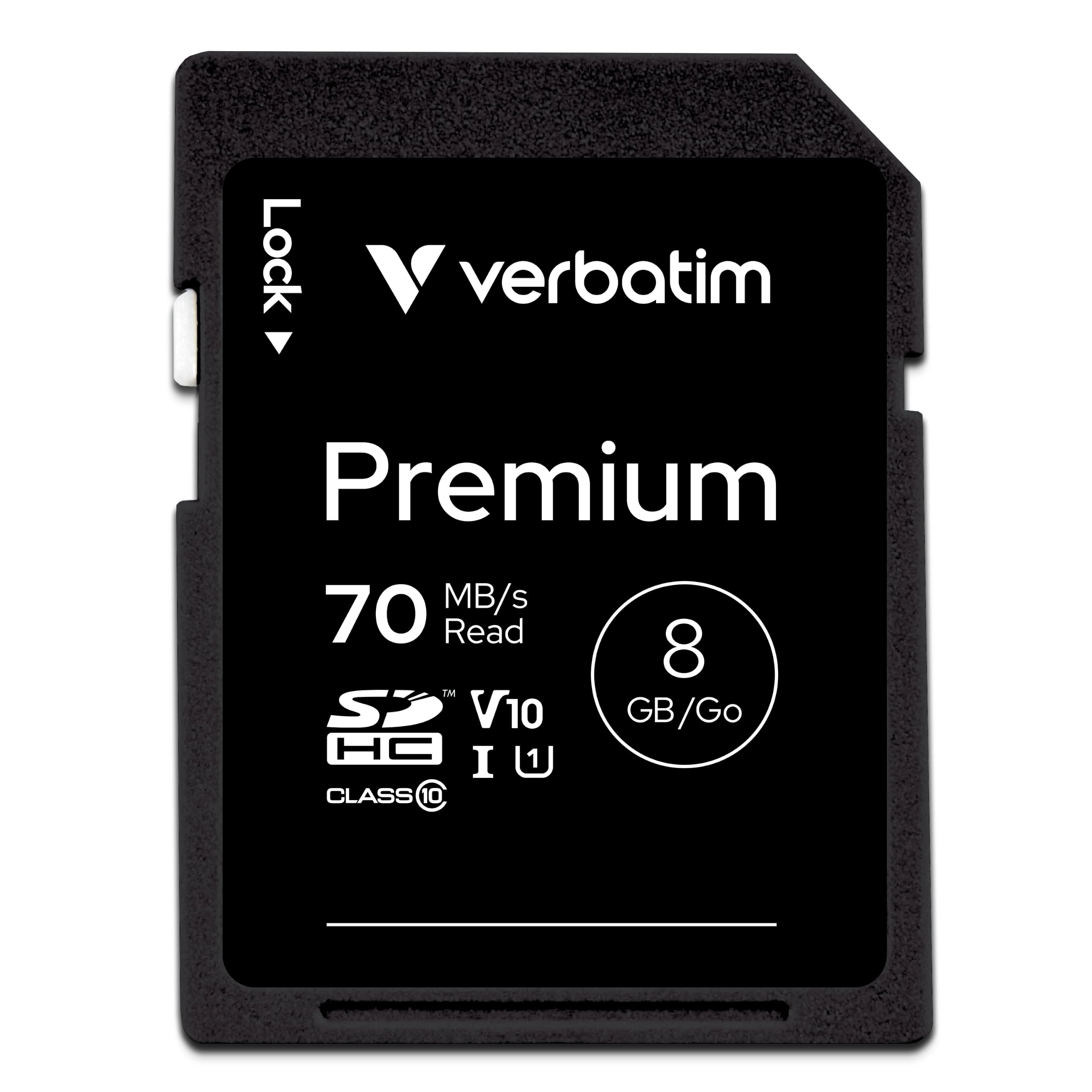 Verbatim Premium SDHC Memory Card - 8GB