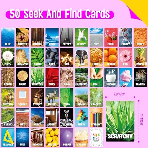 Search and Find Treasure Hunt Card Game - English 3 years and up 50 piece(s)