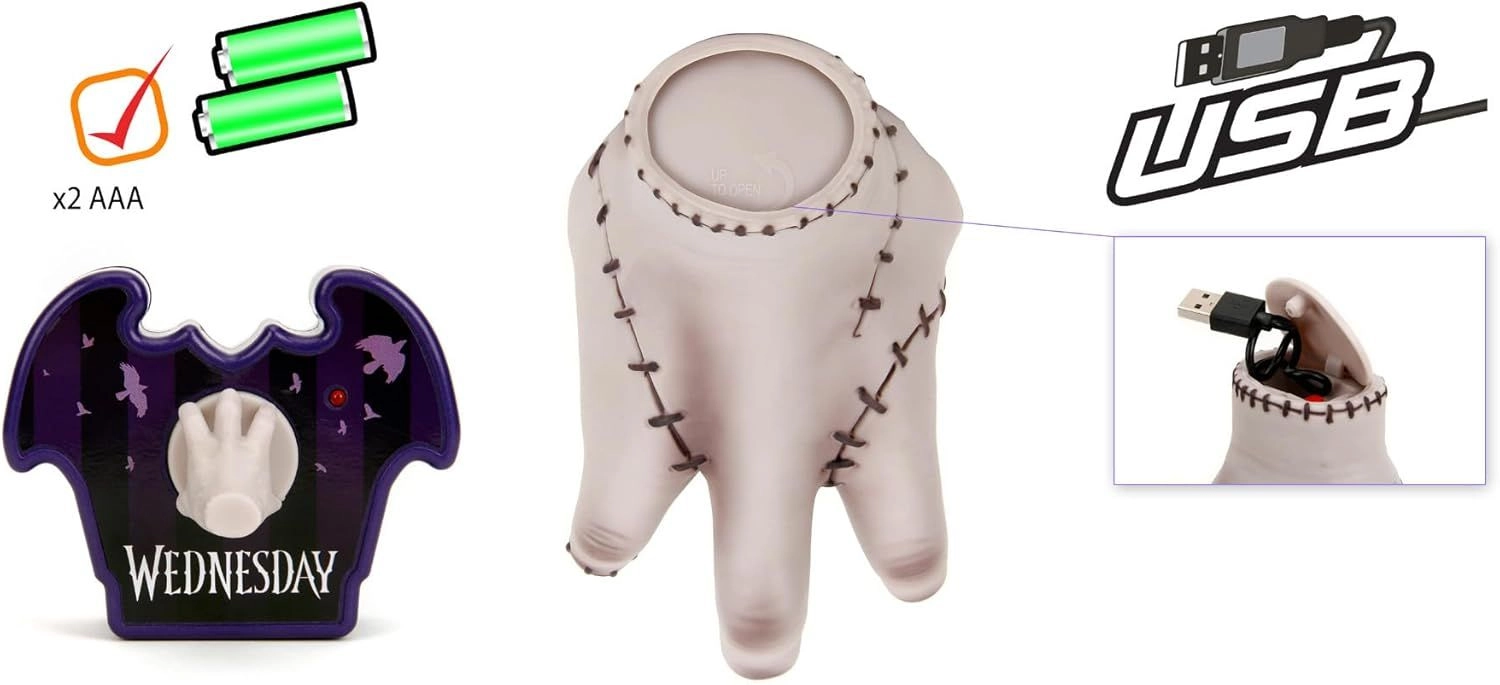 Wednesday RC Thing - 50 mins Rechargeable via USB