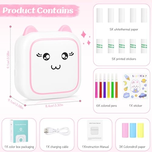 HZL-XY-DYJM5 - Thermal 200 DPI Bluetooth