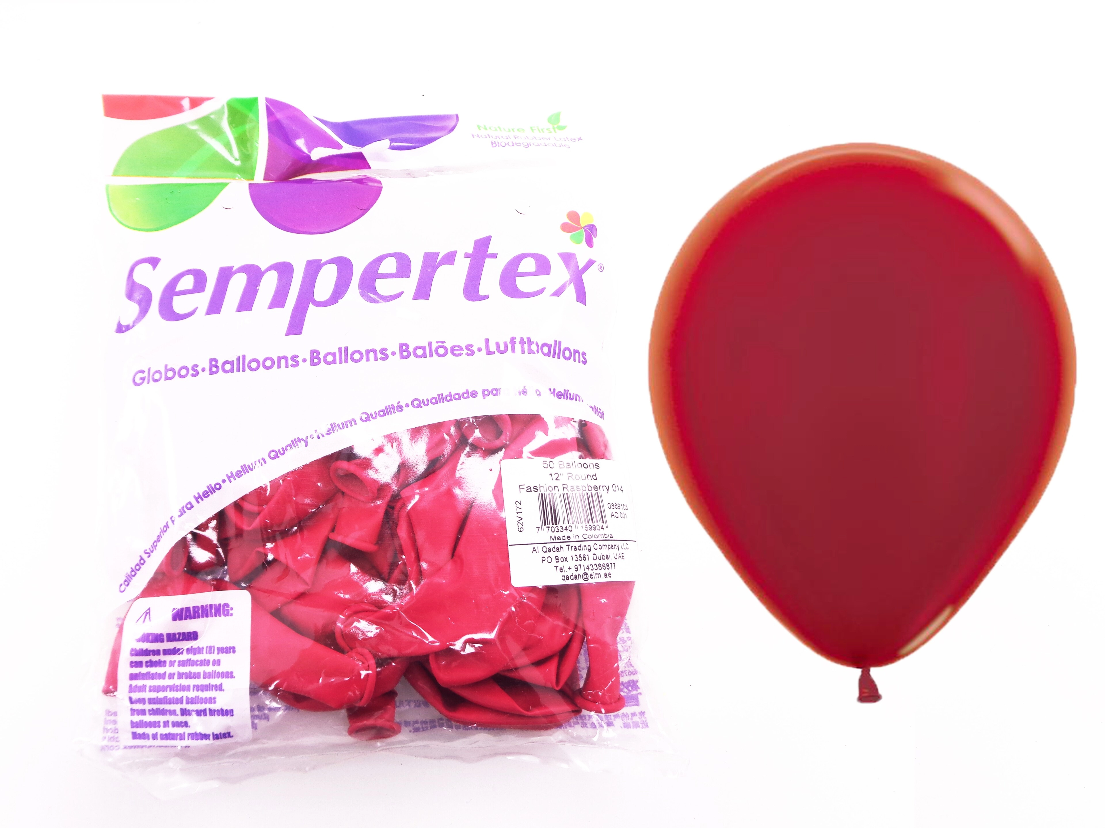 12" Round Balloons - 50pcs