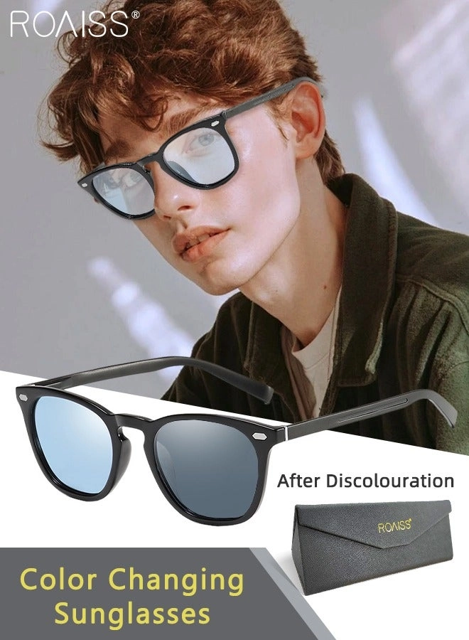 roaiss Square Polarized Driving Sunglasses - 61 mm Grey