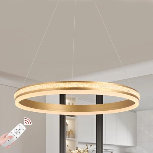 Modern LED Chandelier - 3000K-6000K Dimmable