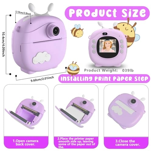 Instant Print Camera - 32GB 1080p